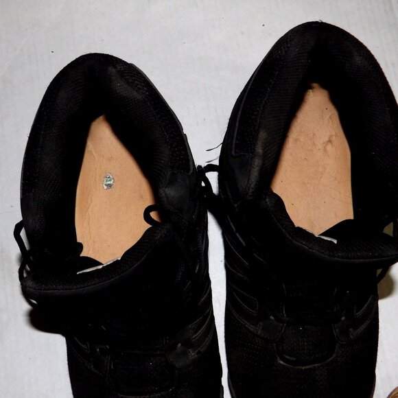 MT. Emey Black Lace-Up Walking Shoes Men's 14 - Picture 2 of 7